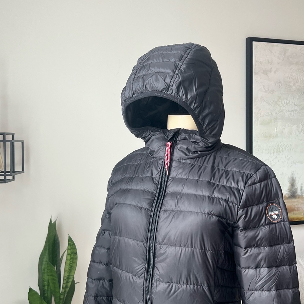 Napapijri Geographic Down Puffer Jacket - Size Medium - Picture 7 of 14